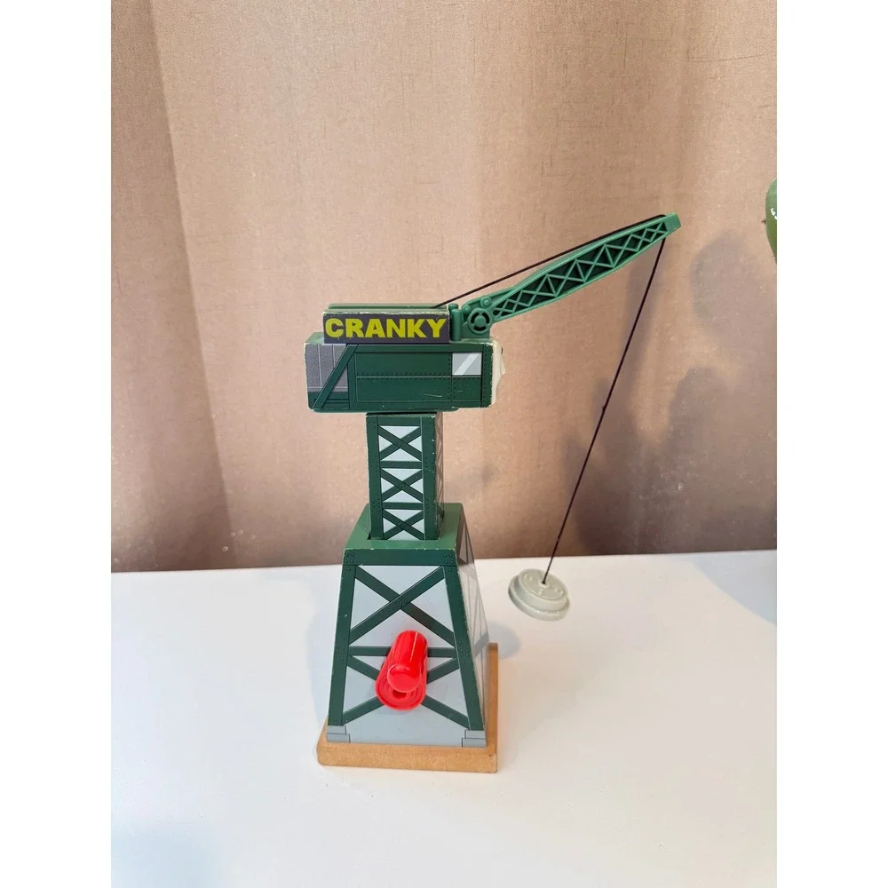 Thomas & Friends Wooden Railway Cranky the Crane Magnetic Toy Mattel Y4368 2012